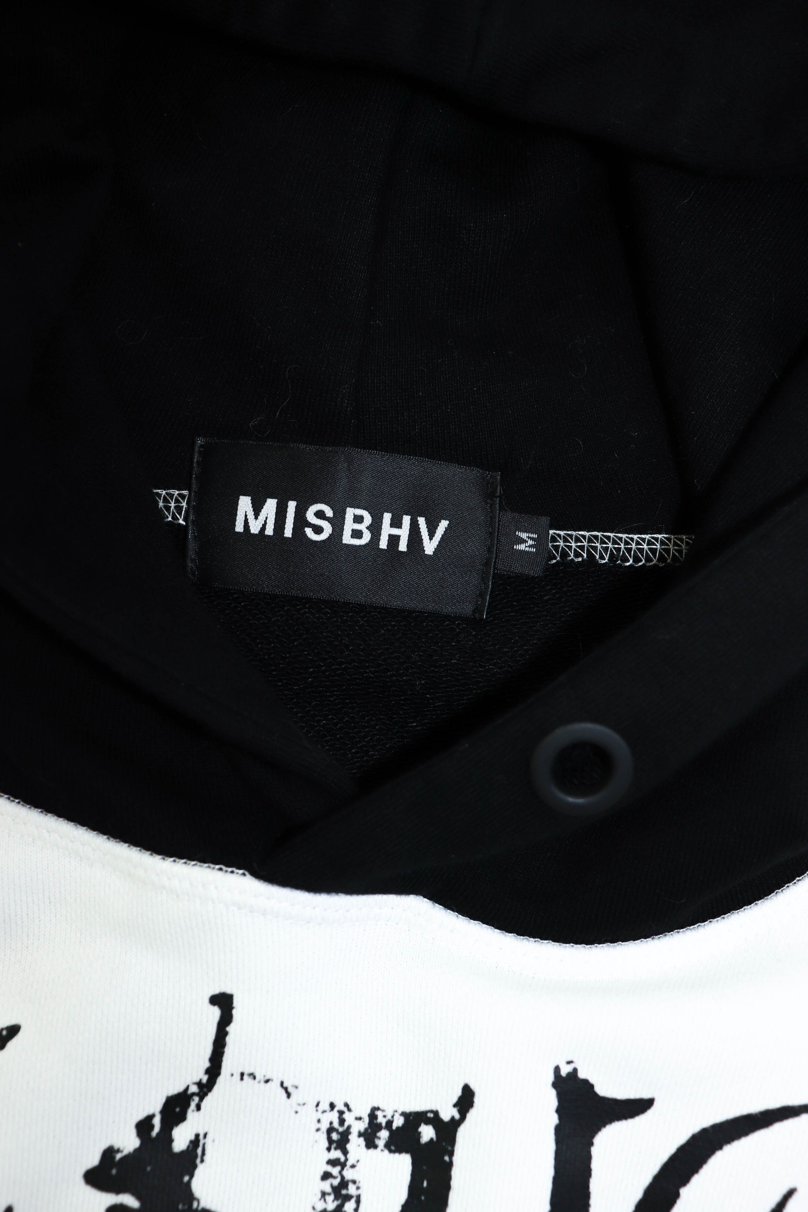 Misbhv MISBHV Made in Poland Graphics Black White Split Hoodie Size US M / EU 48-50 / 2 - 13 Thumbnail