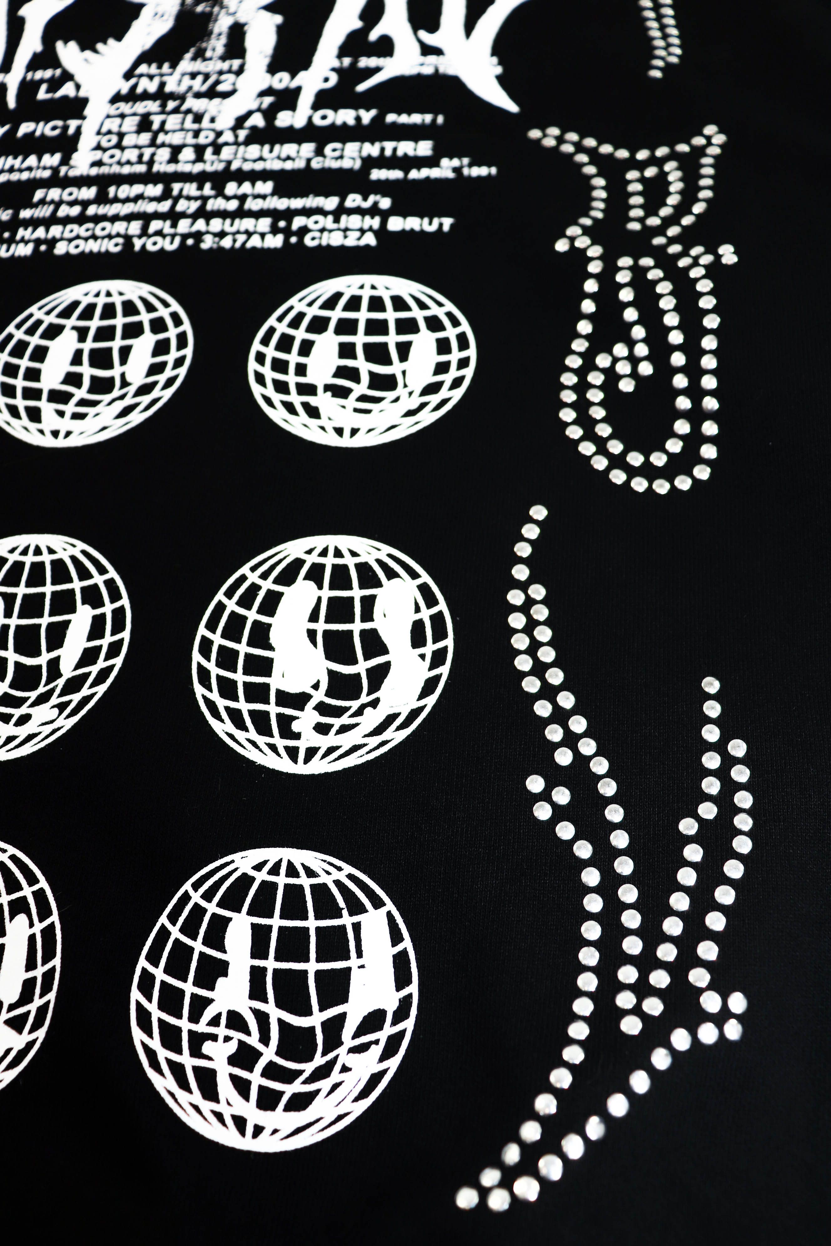 Misbhv MISBHV Made in Poland Graphics Black White Split Hoodie Size US M / EU 48-50 / 2 - 11 Thumbnail