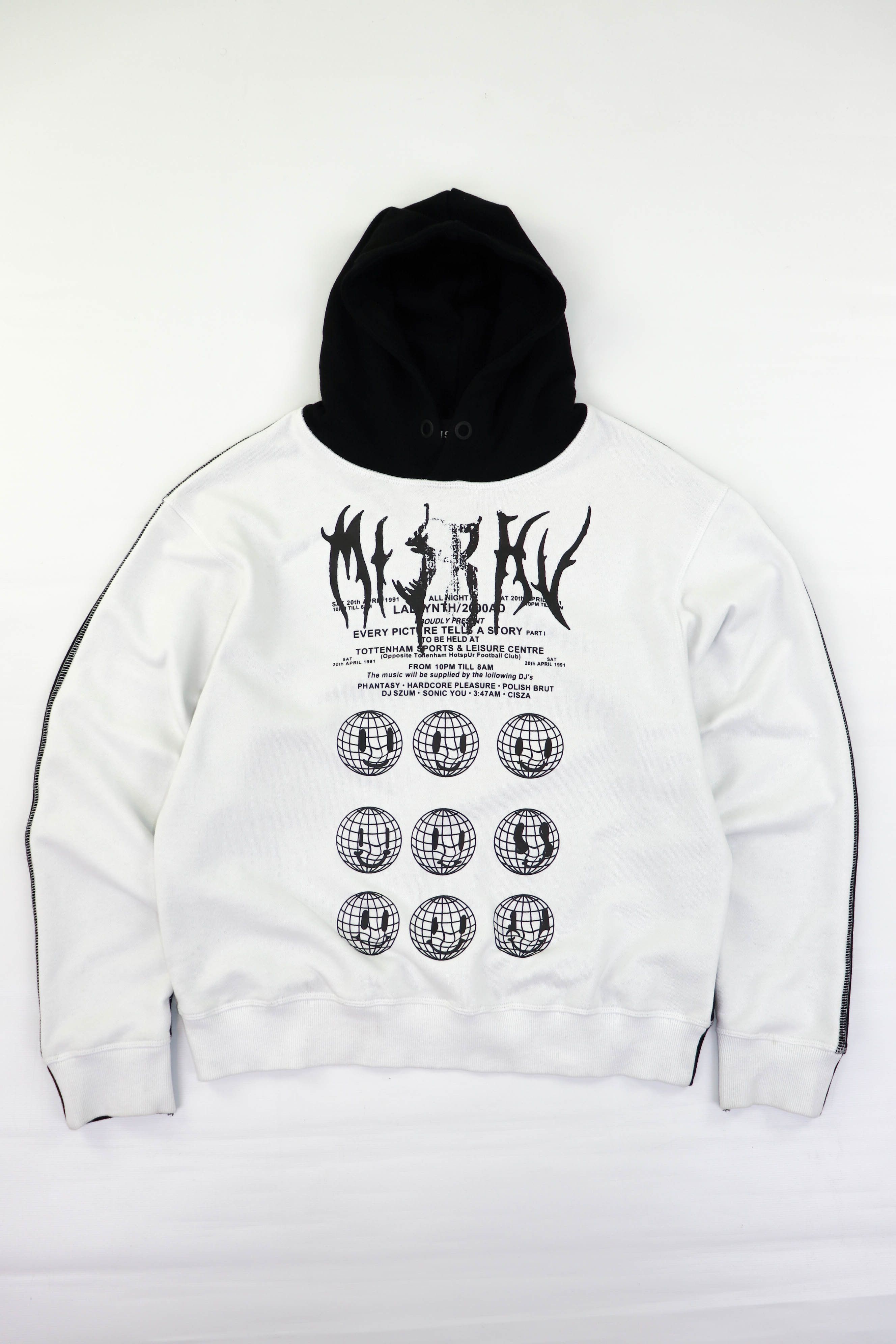 Misbhv MISBHV Euphoria 95' White Hoodie | Grailed