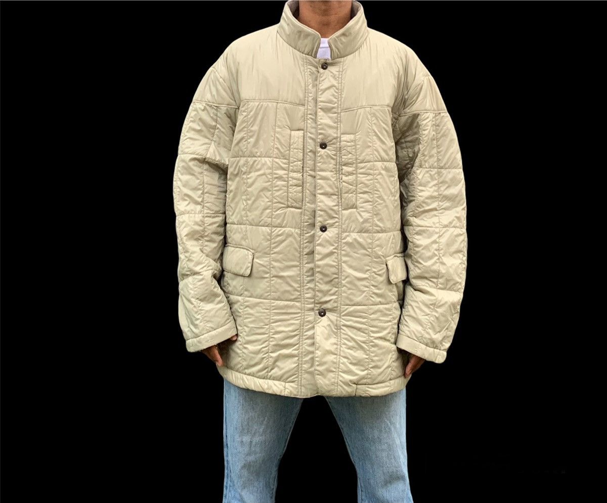 Japanese Brand 🪖versized D Homme A Homme Warmal Cream Puffer Jacket Size US XXL / EU 58 / 5 - 6 Thumbnail