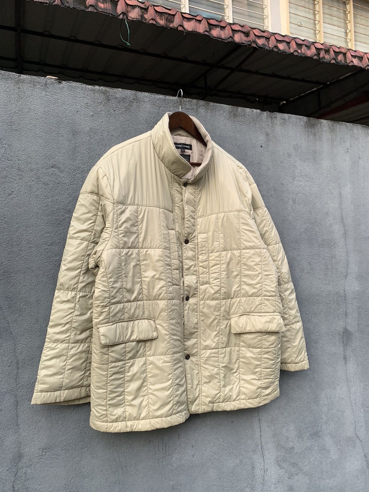 Japanese Brand 🪖versized D Homme A Homme Warmal Cream Puffer Jacket Size US XXL / EU 58 / 5 - 10 Thumbnail