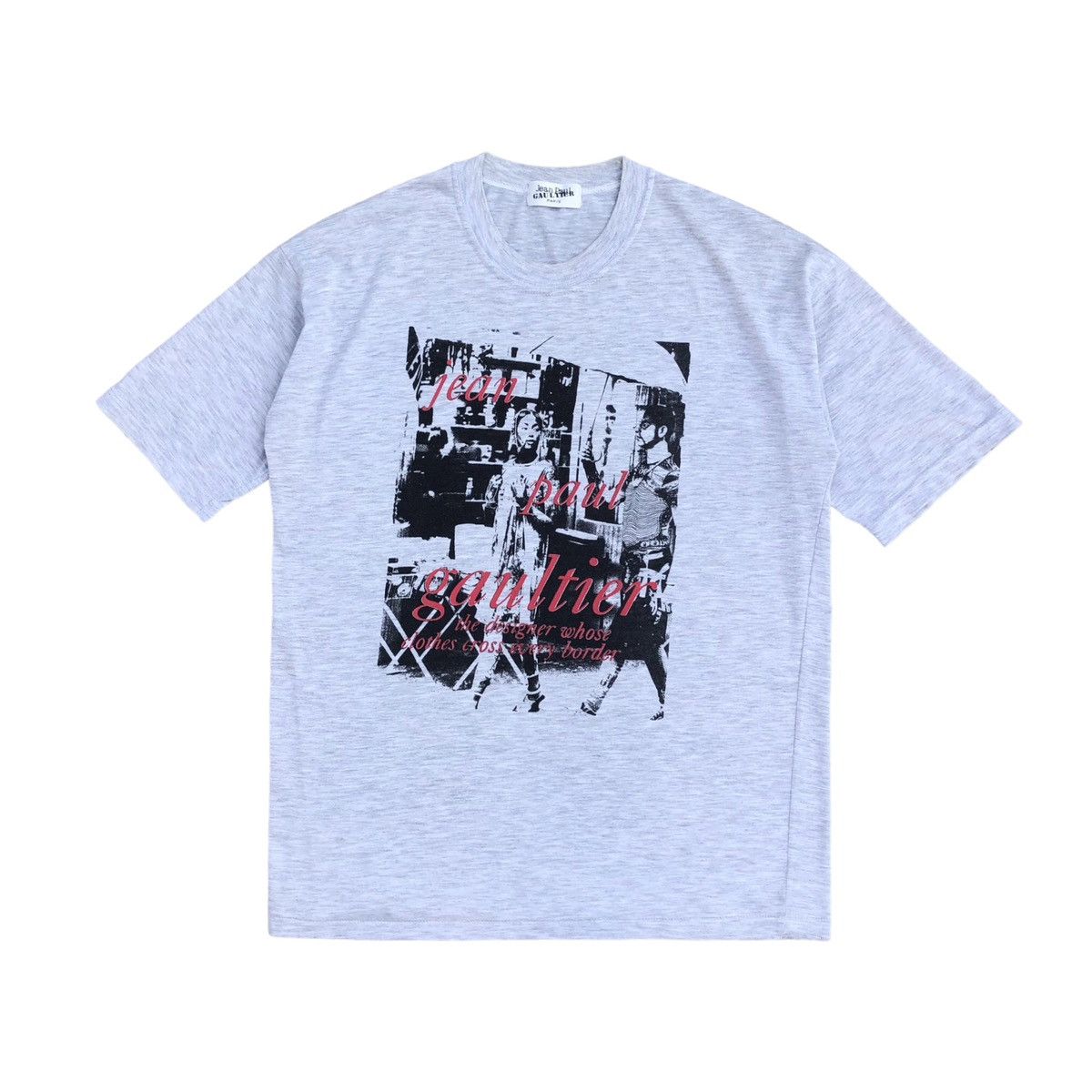 Jean Paul Gaultier 🔥RARE🔥Vintage 80s/90s Jean Paul Gaultier Paris Photo Tee Size US M / EU 48-50 / 2 - 7 Thumbnail