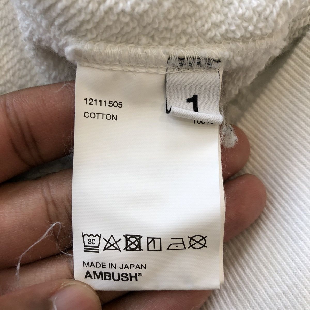 Ambush Design Ambush Hoodie Logo Spell Out Streetwear Hooded Sweatshirt Size US L / EU 52-54 / 3 - 7 Thumbnail