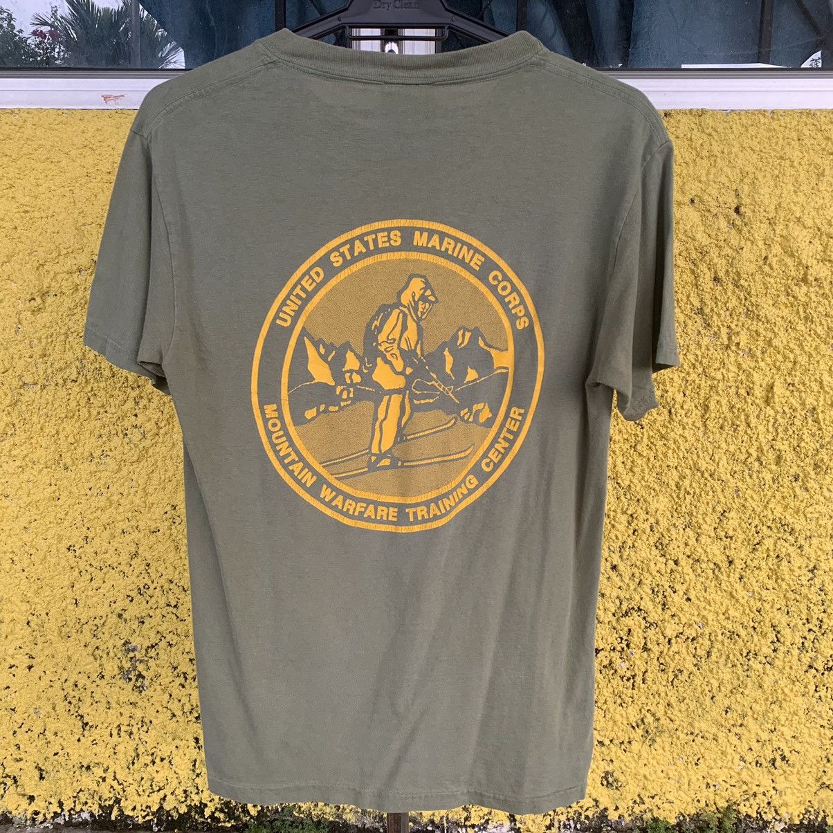 Hanes × Vintage United States Marine Corps vintage green tshirt tee Size US S / EU 44-46 / 1 - 6 Thumbnail