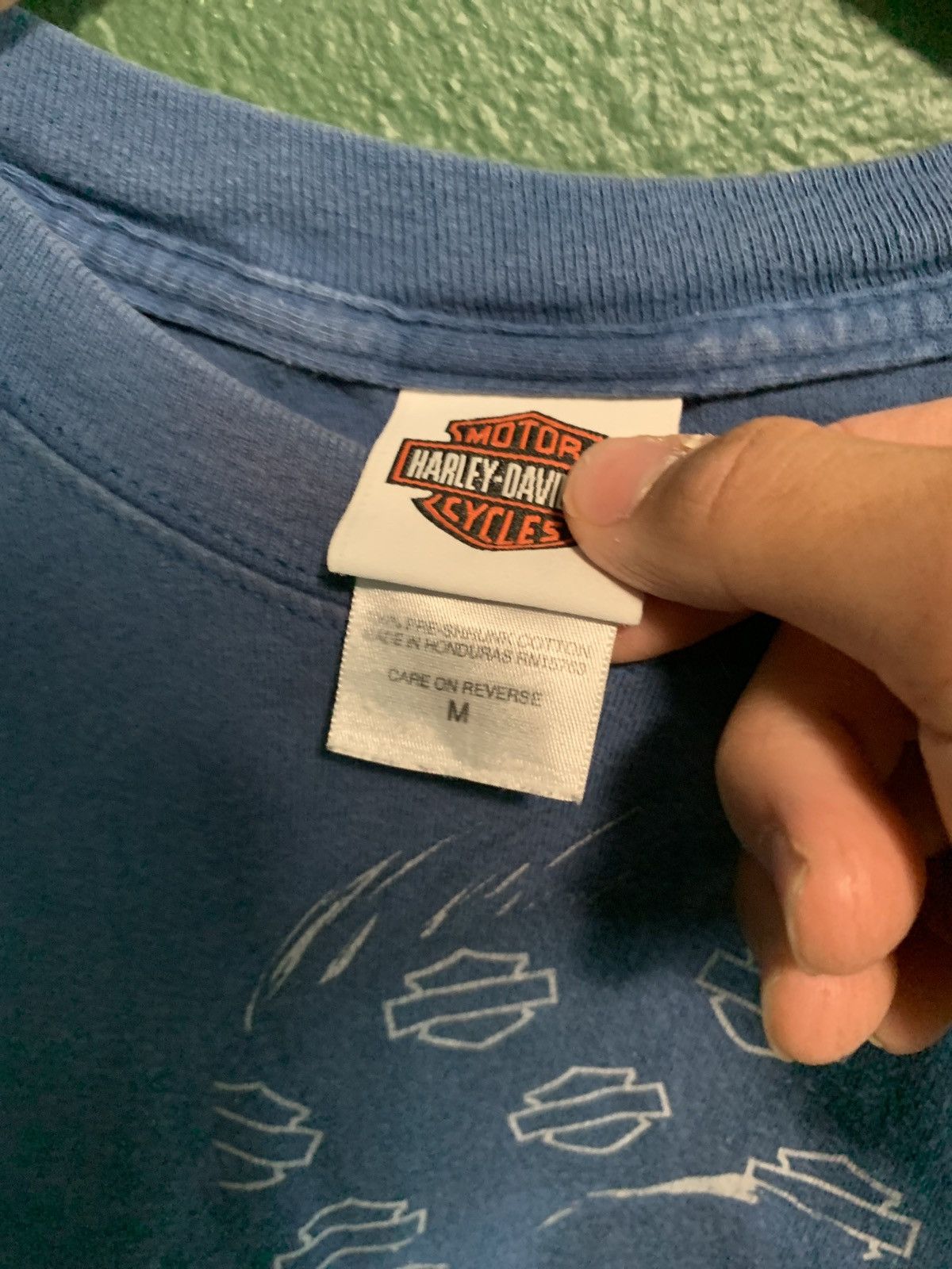 Harley Davidson × Vintage Vintage Harley Davison Tee Size US M / EU 48-50 / 2 - 3 Thumbnail