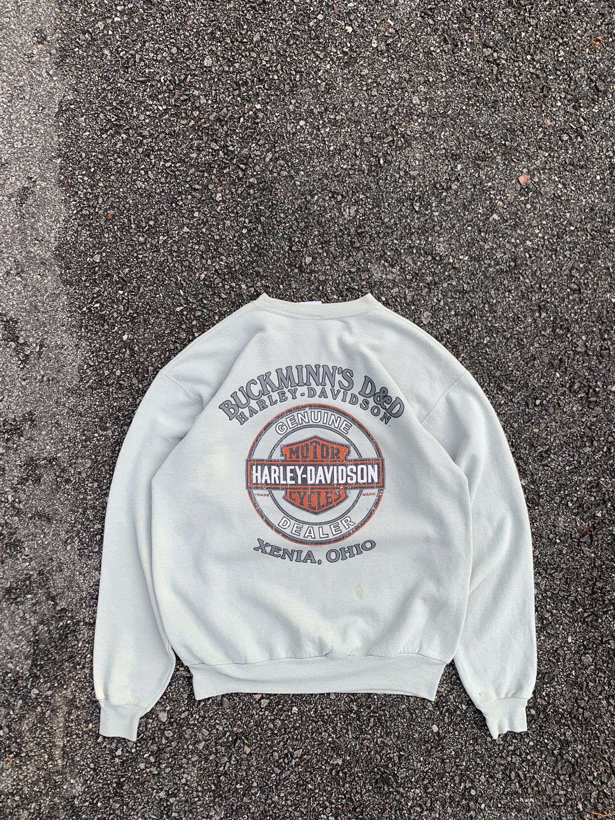 2010 HARLEY DAVIDSON BUCKMINNS D&N XENIA OHIO SWEATER