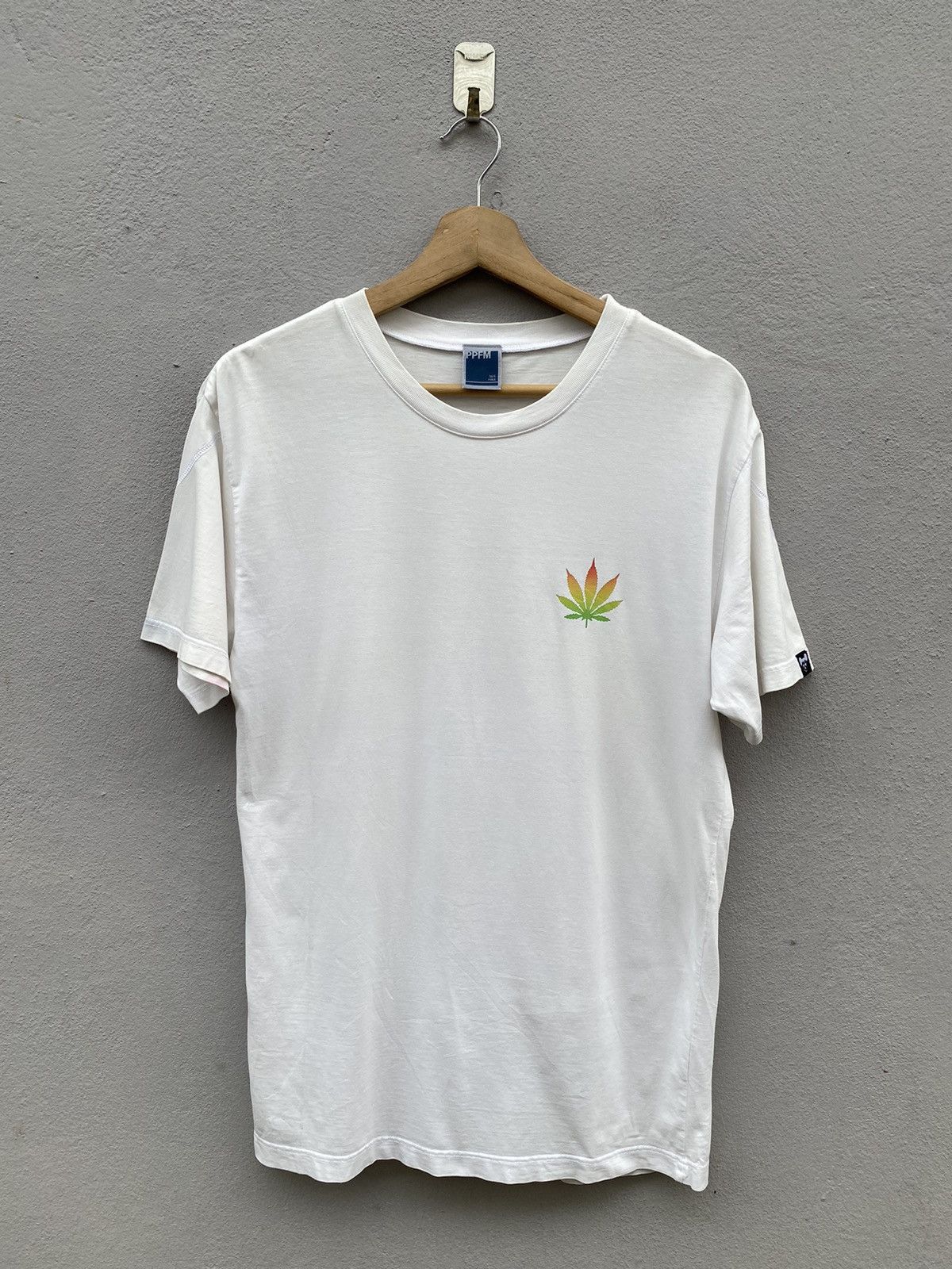 Japanese Brand × PPFM × Vintage Vintage 90’s PPFM Cannabis “God made HEMP, Man made BOOZE” Size US M / EU 48-50 / 2 - 2 Thumbnail