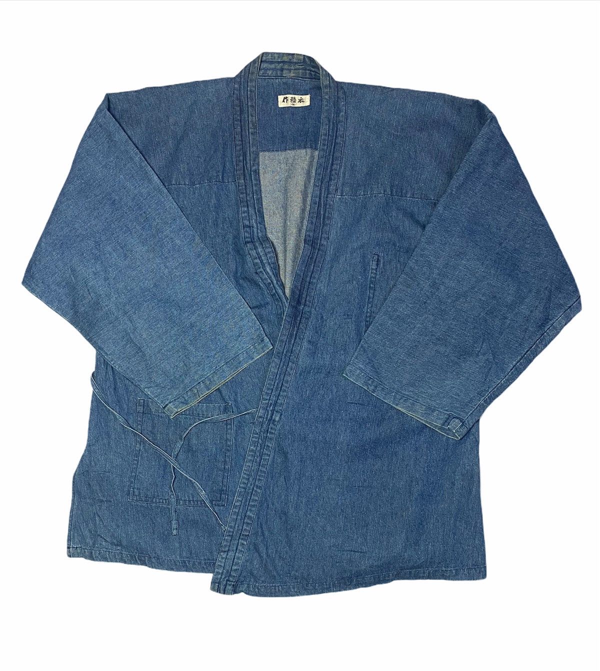 Other Vintage Denim Hanten kimono Jacket Size US L / EU 52-54 / 3 - 2 Thumbnail