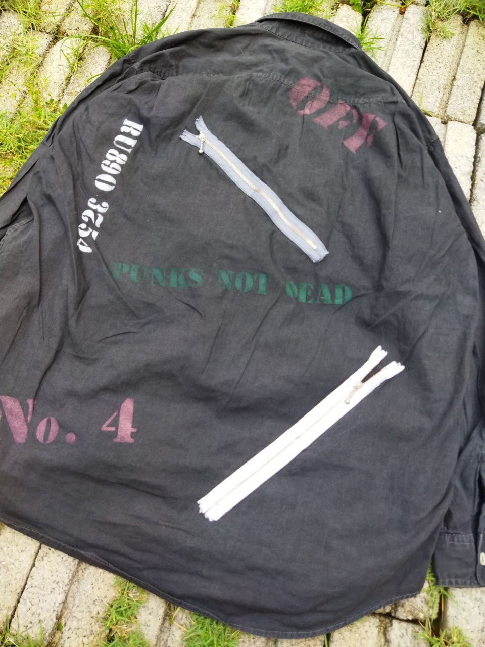If Six Was Nine Vintage Punks Not Dead Hate&War MissingTag Oversized Shirt Size US L / EU 52-54 / 3 - 7 Thumbnail