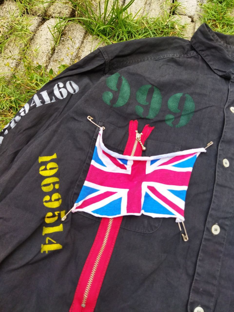 If Six Was Nine Vintage Punks Not Dead Hate&War MissingTag Oversized Shirt Size US L / EU 52-54 / 3 - 5 Thumbnail
