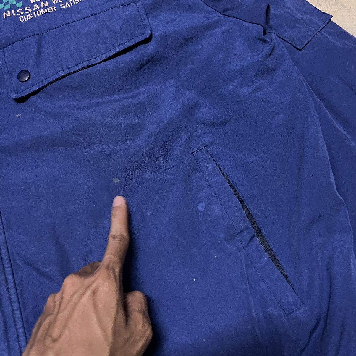 Japanese Brand Vintage Nissan Racing Jacket Distressed Size US XL / EU 56 / 4 - 7 Thumbnail