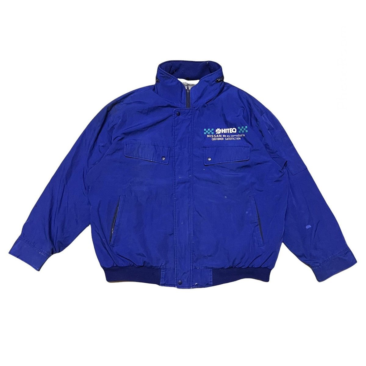 Japanese Brand Vintage Nissan Racing Jacket Distressed Size US XL / EU 56 / 4 - 2 Thumbnail