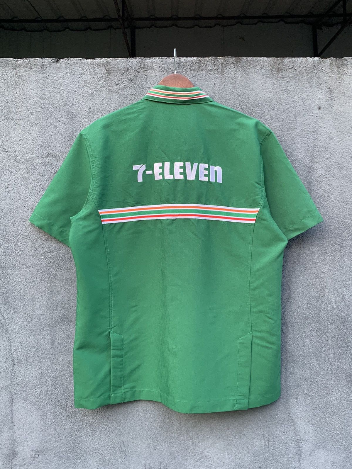 Japanese Brand 👹Vintage 7ELEVEN JAPAN UNIFORM Work Jacket Size US L / EU 52-54 / 3 - 9 Thumbnail