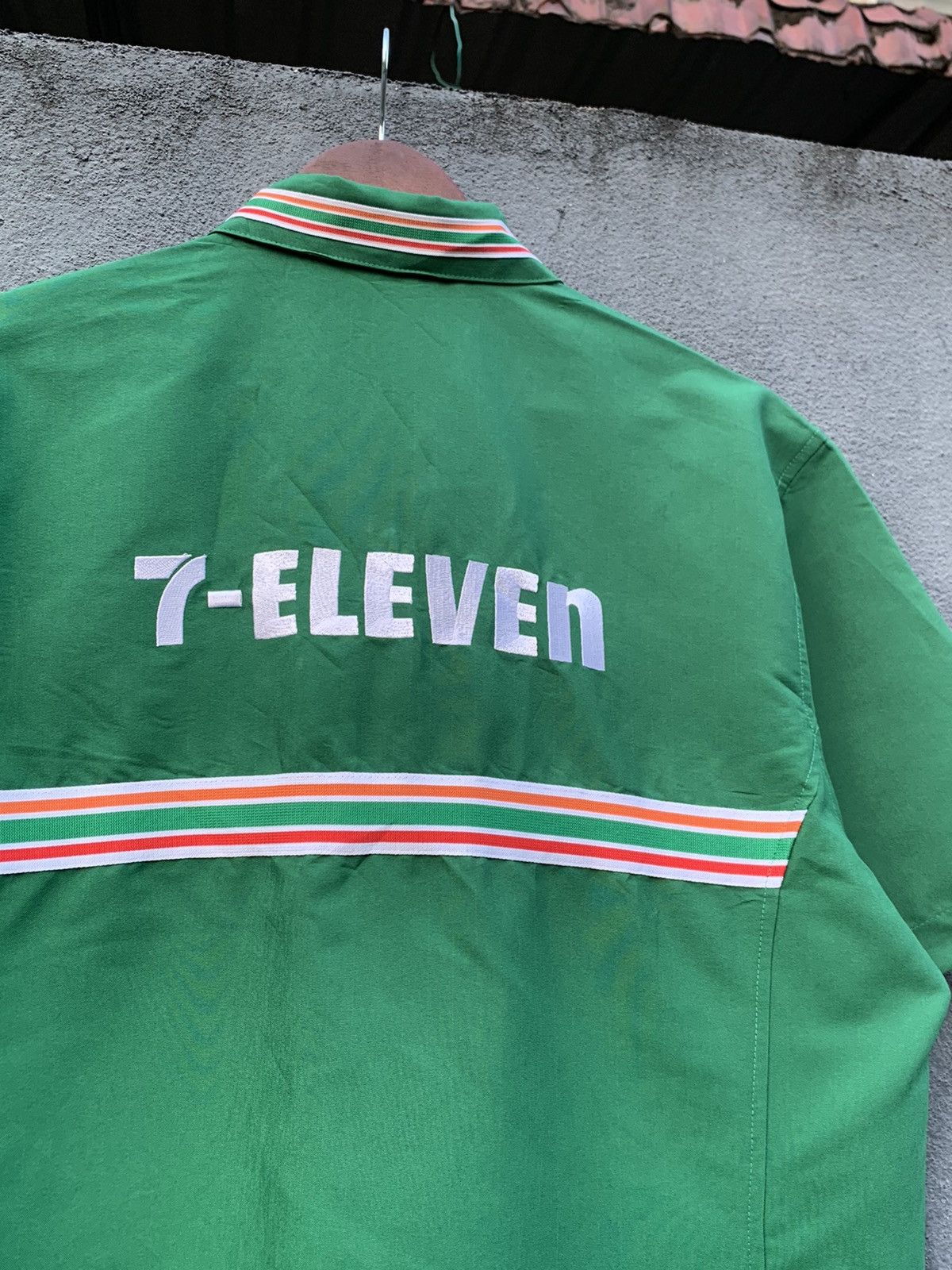 Japanese Brand 👹Vintage 7ELEVEN JAPAN UNIFORM Work Jacket Size US L / EU 52-54 / 3 - 8 Thumbnail
