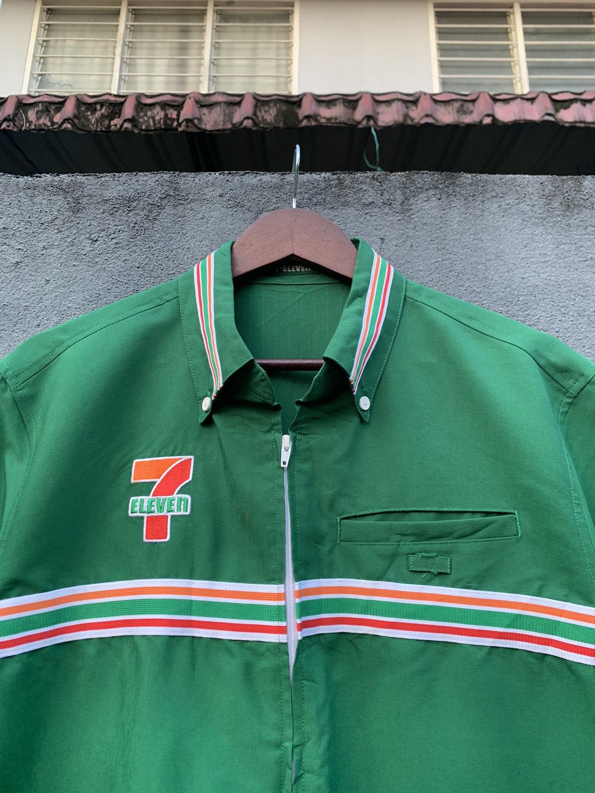 Japanese Brand 👹Vintage 7ELEVEN JAPAN UNIFORM Work Jacket Size US L / EU 52-54 / 3 - 2 Thumbnail