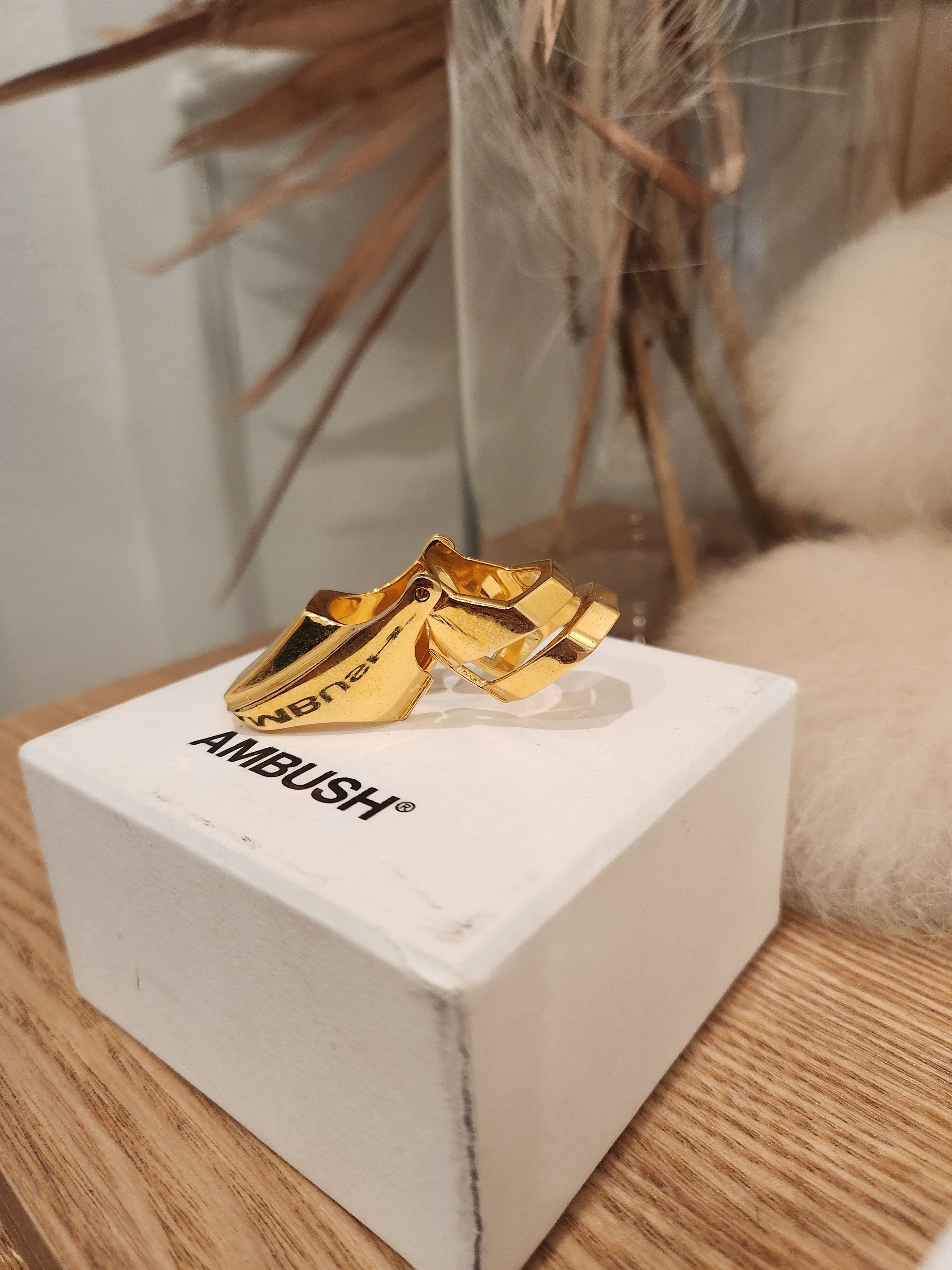 Ambush Design AMBUSH Japan Eye Am Not Alone Pyramid Ring