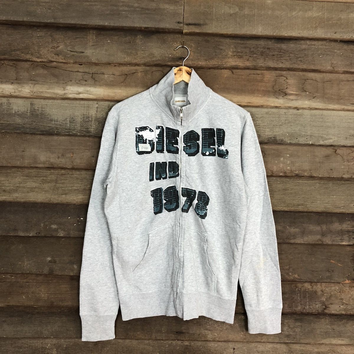 Diesel Diesel streetwear Grey Sweater #098B Size US M / EU 48-50 / 2 - 3 Thumbnail