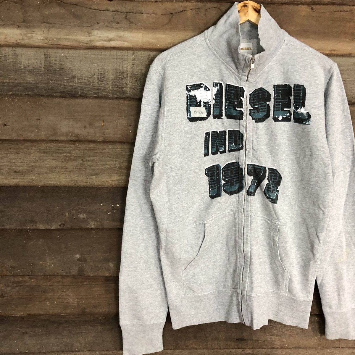 Diesel Diesel streetwear Grey Sweater #098B Size US M / EU 48-50 / 2 - 7 Thumbnail