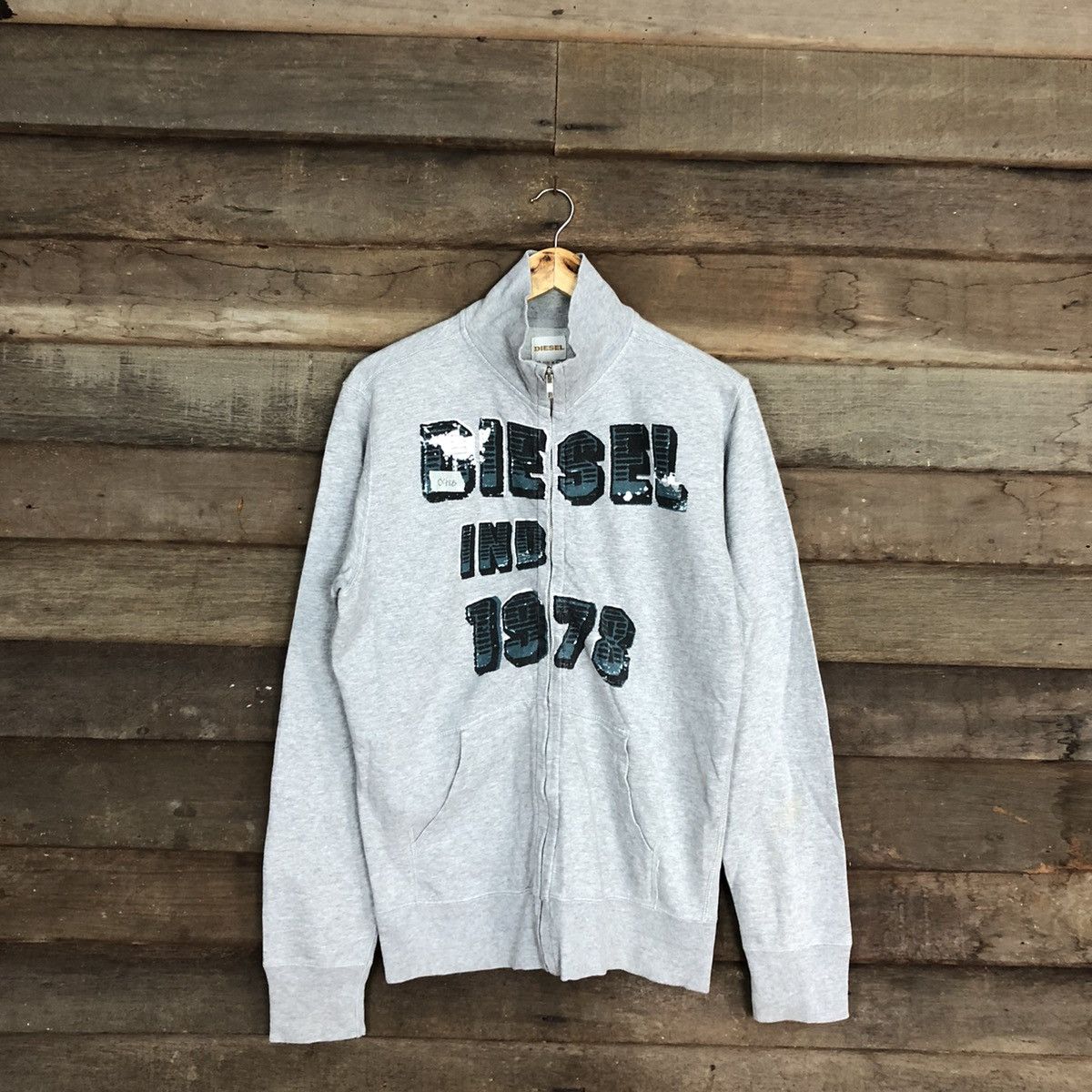Diesel Diesel streetwear Grey Sweater #098B Size US M / EU 48-50 / 2 - 1 Thumbnail