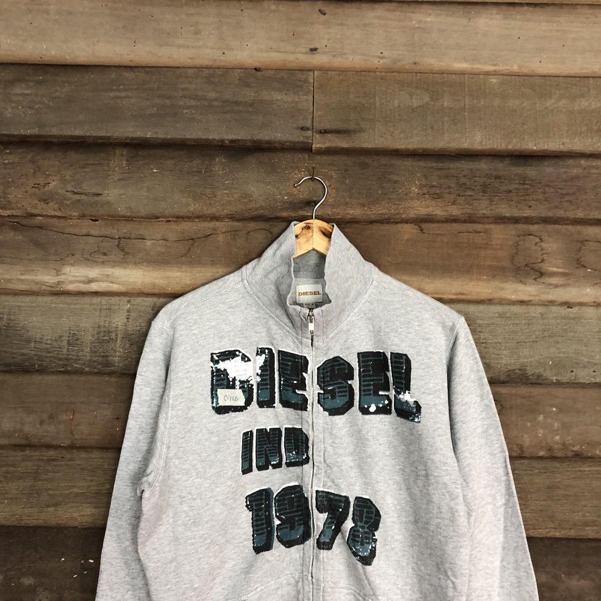 Diesel Diesel streetwear Grey Sweater #098B Size US M / EU 48-50 / 2 - 9 Thumbnail
