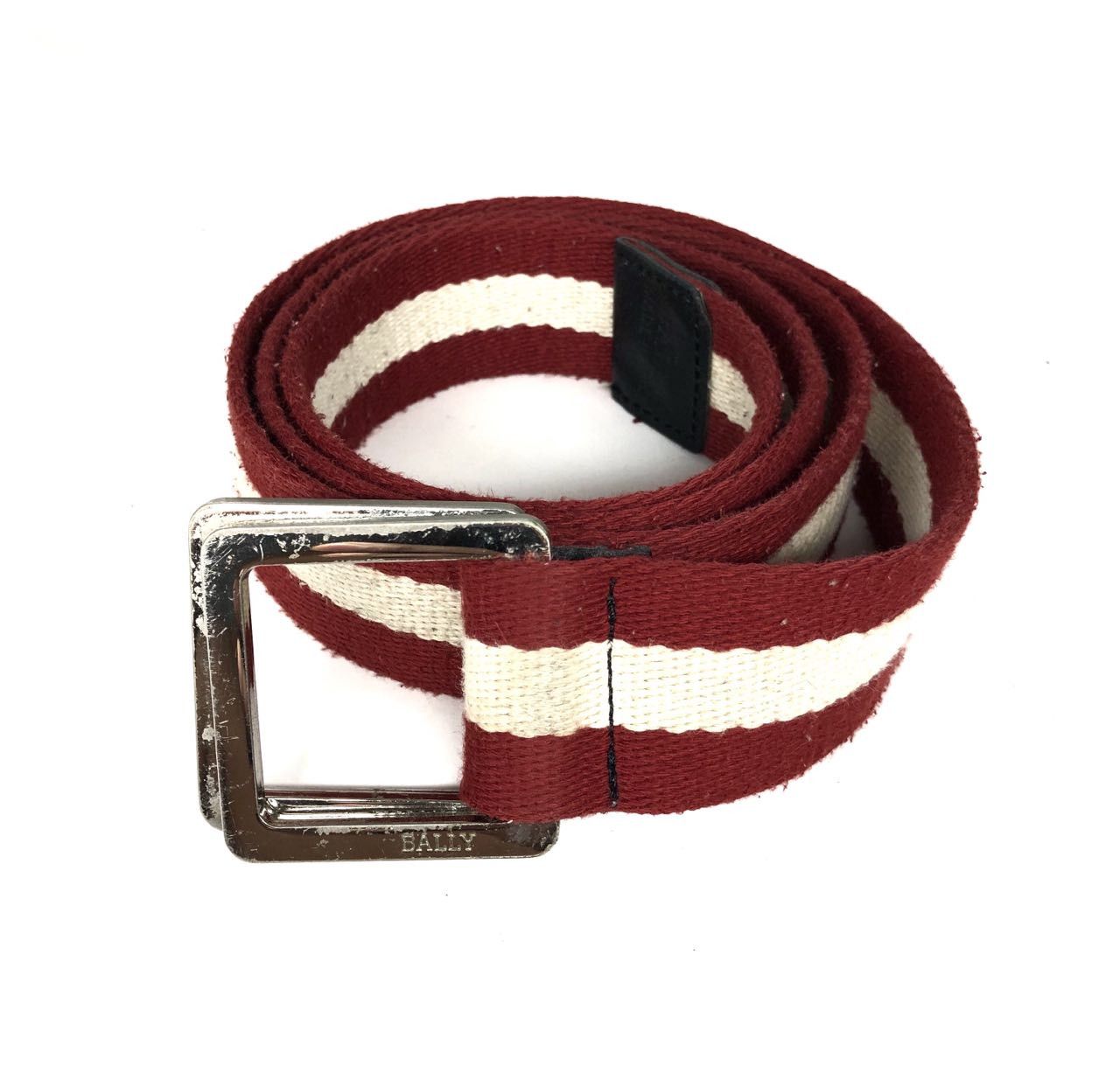 Bally × Other × Vintage [Need Gone Today] Bally Signature 'Stripes' Red&White Size 46 - 2 Thumbnail