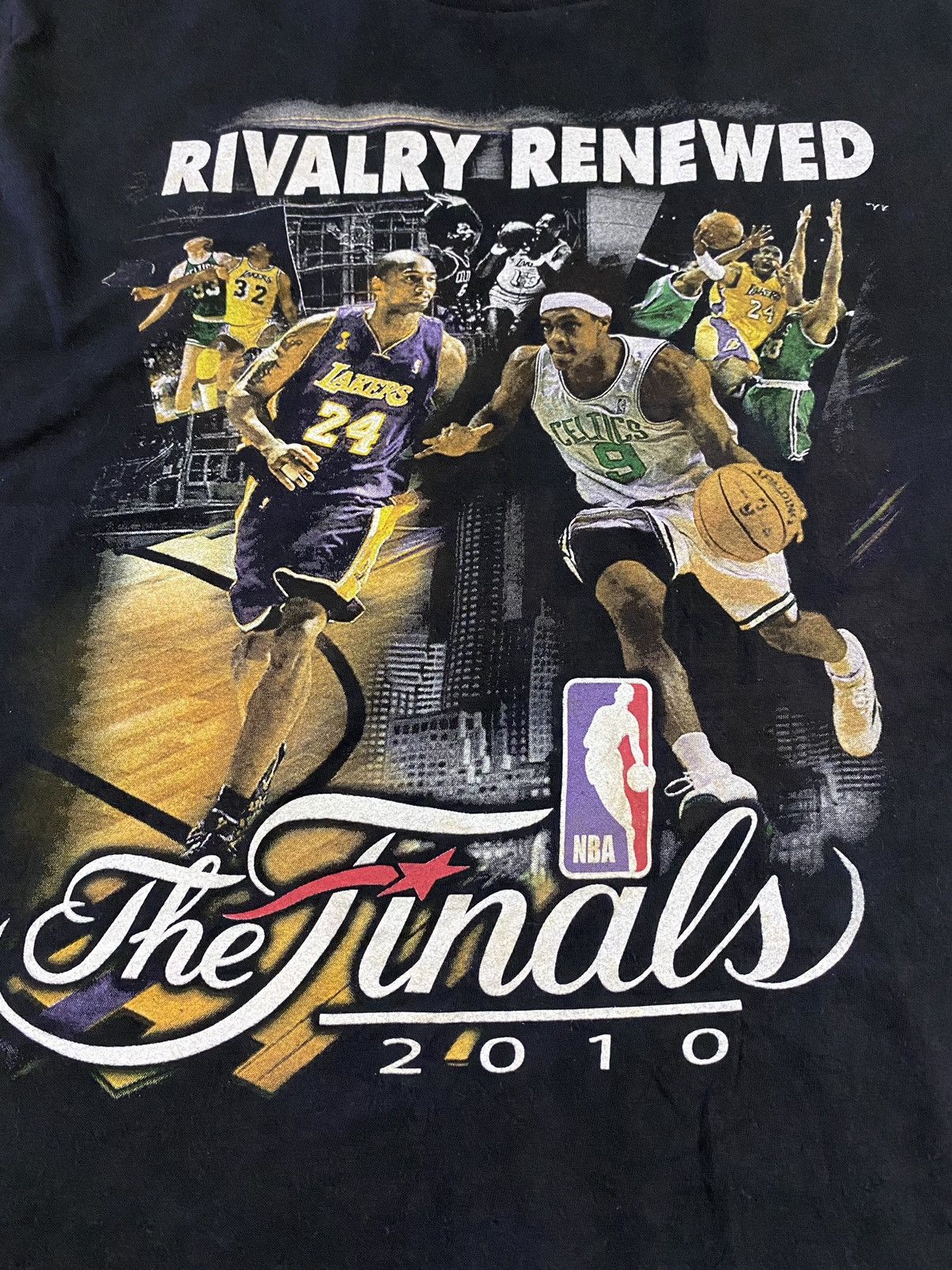 NBA La Lakers vs Celtics final 2010 nba t shirt Size US M / EU 48-50 / 2 - 7 Thumbnail