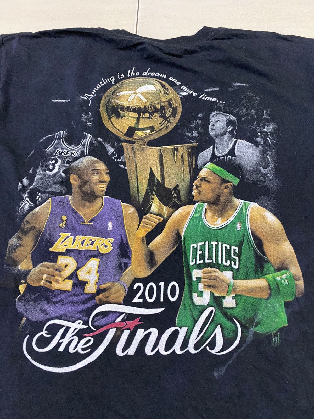 NBA La Lakers vs Celtics final 2010 nba t shirt Size US M / EU 48-50 / 2 - 5 Thumbnail