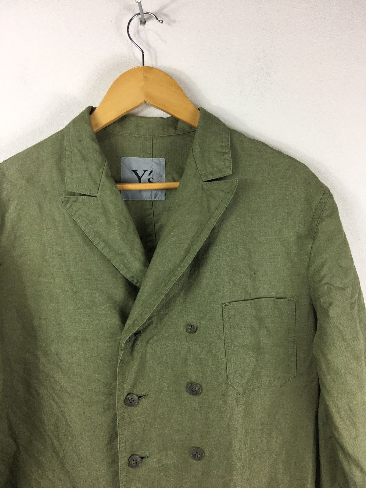 Yohji Yamamoto Military Yohji Yamamoto Ys Japanese Brand Jacket Size US L / EU 52-54 / 3 - 3 Thumbnail