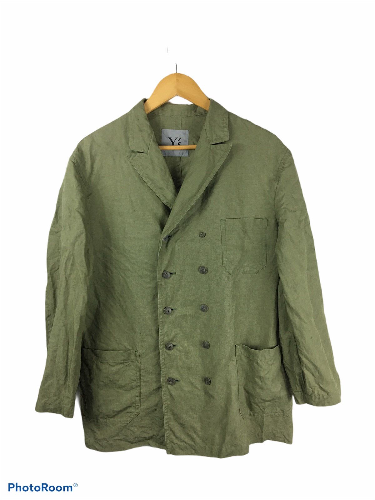 Yohji Yamamoto Military Yohji Yamamoto Ys Japanese Brand Jacket Size US L / EU 52-54 / 3 - 1 Thumbnail