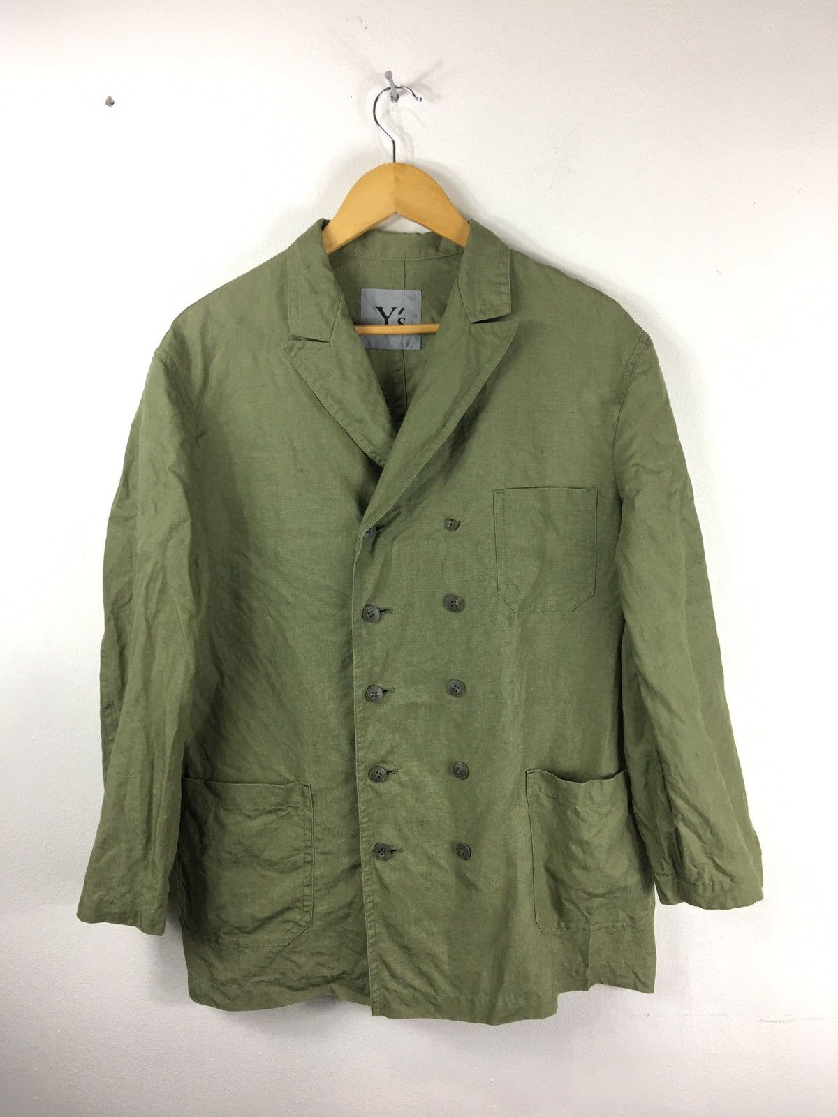 Yohji Yamamoto Military Yohji Yamamoto Ys Japanese Brand Jacket Size US L / EU 52-54 / 3 - 13 Thumbnail