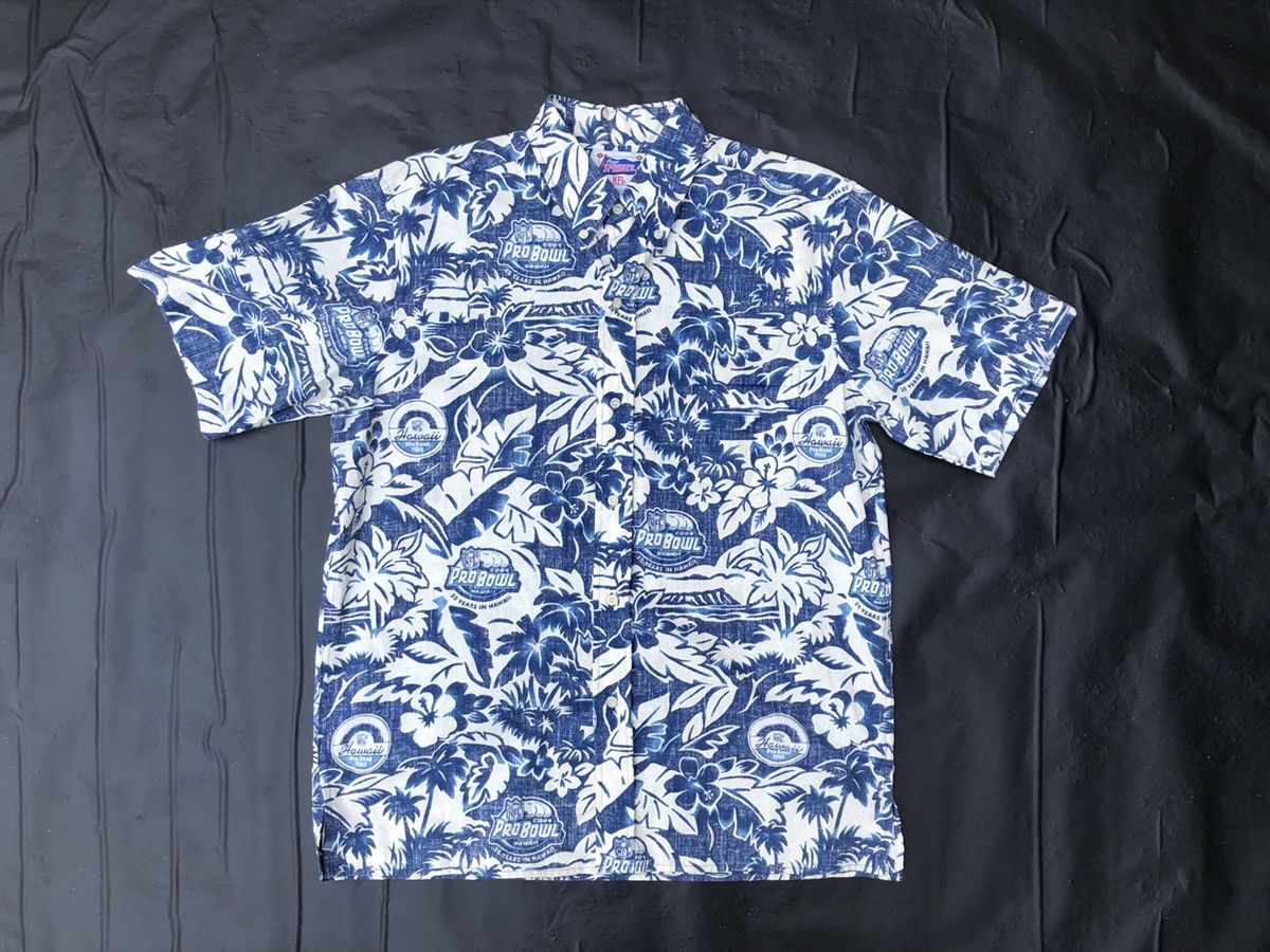 NFL Vintage Reyn Spooner X NFL Teams Hawaiian Shirt Aloha Wear Size US L / EU 52-54 / 3 - 1 Thumbnail