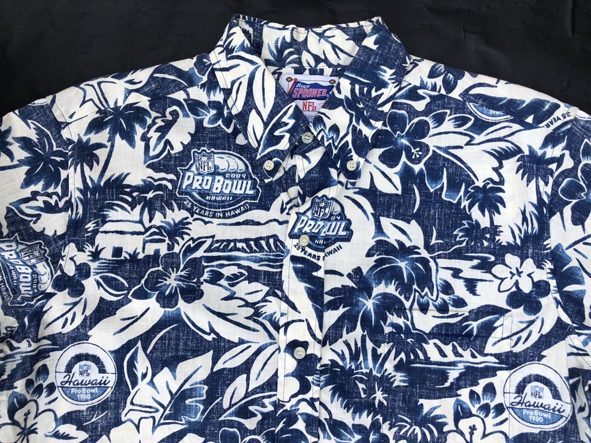 NFL Vintage Reyn Spooner X NFL Teams Hawaiian Shirt Aloha Wear Size US L / EU 52-54 / 3 - 3 Thumbnail