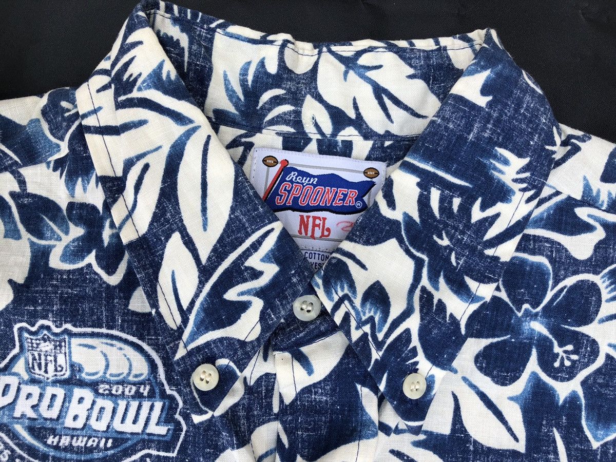 NFL Vintage Reyn Spooner X NFL Teams Hawaiian Shirt Aloha Wear Size US L / EU 52-54 / 3 - 4 Thumbnail