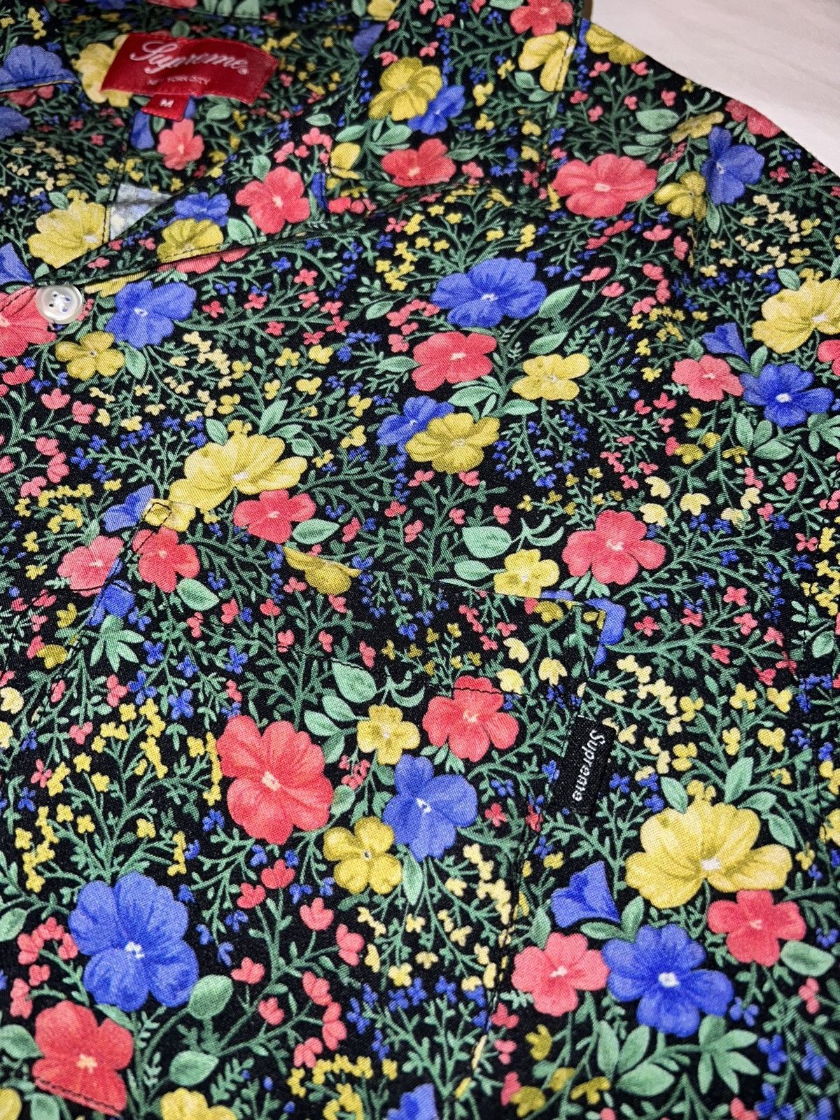 Supreme Supreme Mini Floral Rayon Shirt Size US M / EU 48-50 / 2 - 2 Thumbnail