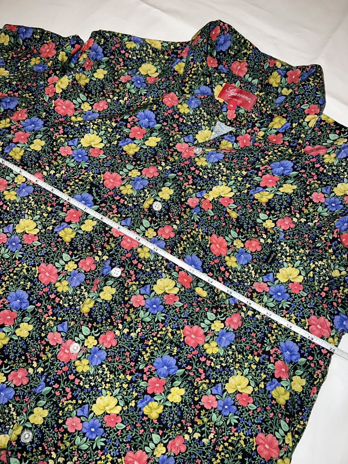 Supreme Supreme Mini Floral Rayon Shirt Size US M / EU 48-50 / 2 - 6 Thumbnail