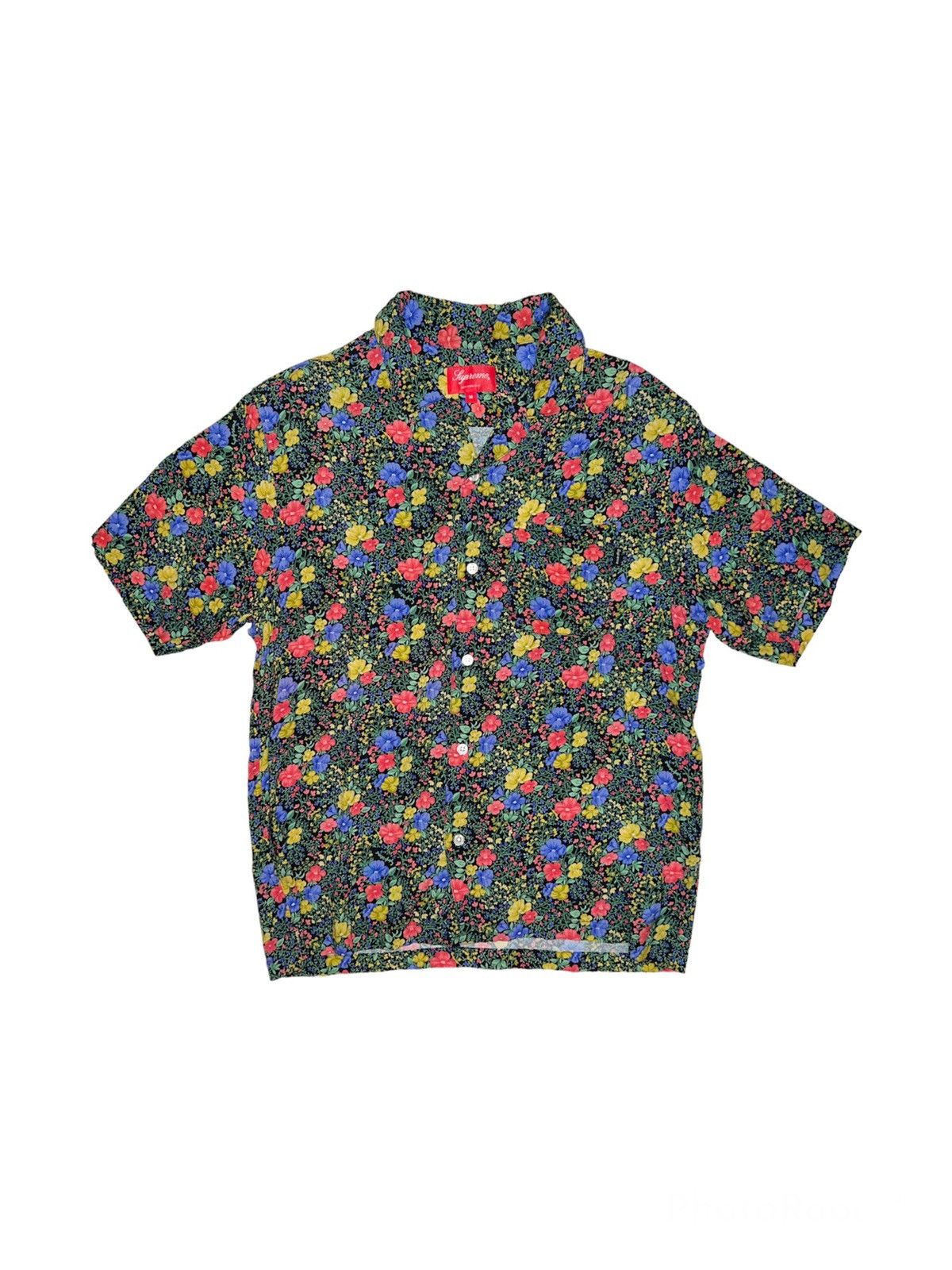 Supreme Floral Rayon Shirt | Grailed