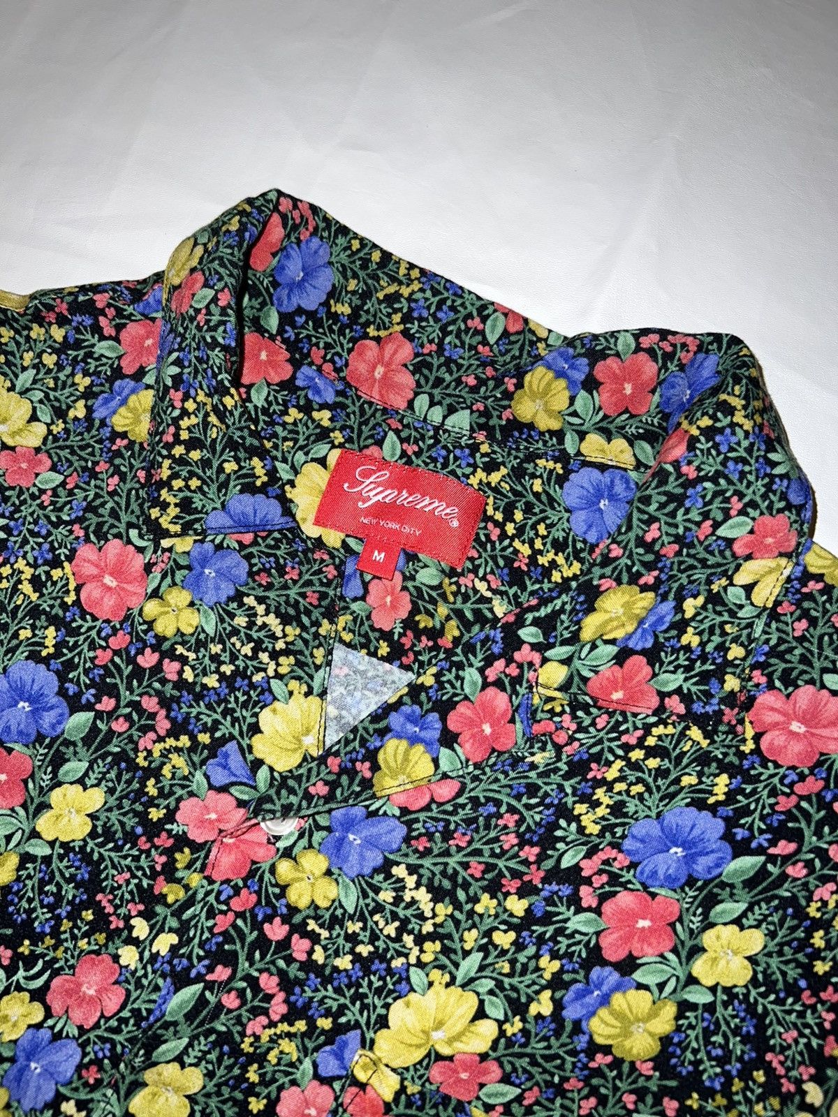 Supreme Supreme Mini Floral Rayon Shirt Size US M / EU 48-50 / 2 - 3 Thumbnail