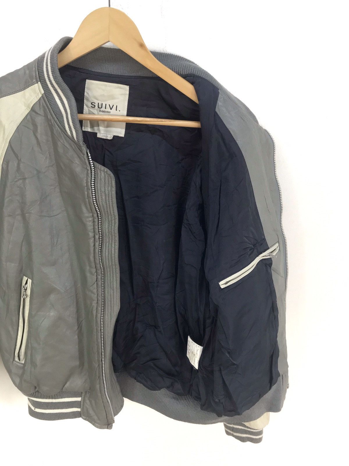 Leather Suivi Homme Cowhide Leather Jacket Size US M / EU 48-50 / 2 - 9 Thumbnail