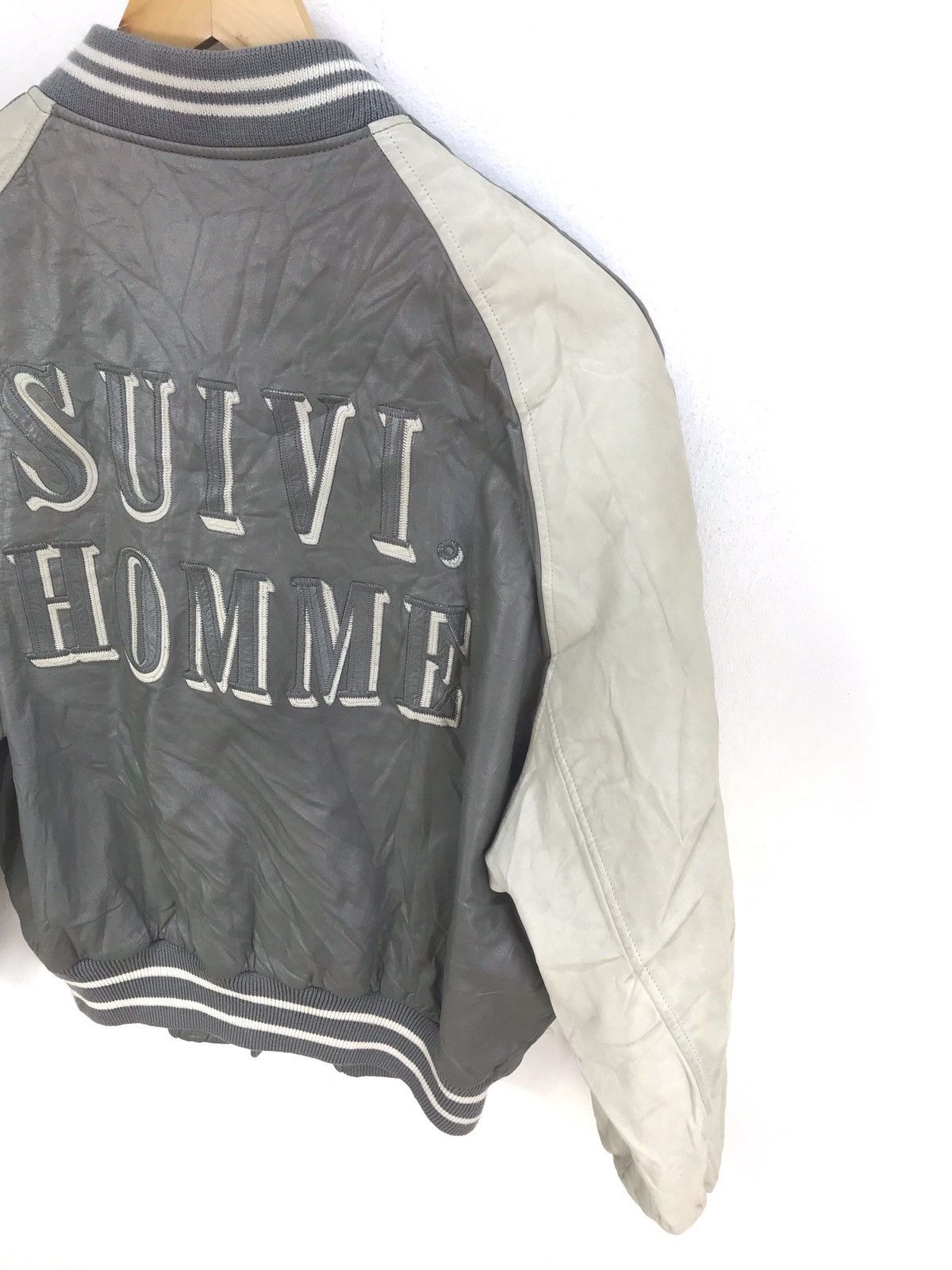 Leather Suivi Homme Cowhide Leather Jacket Size US M / EU 48-50 / 2 - 5 Thumbnail