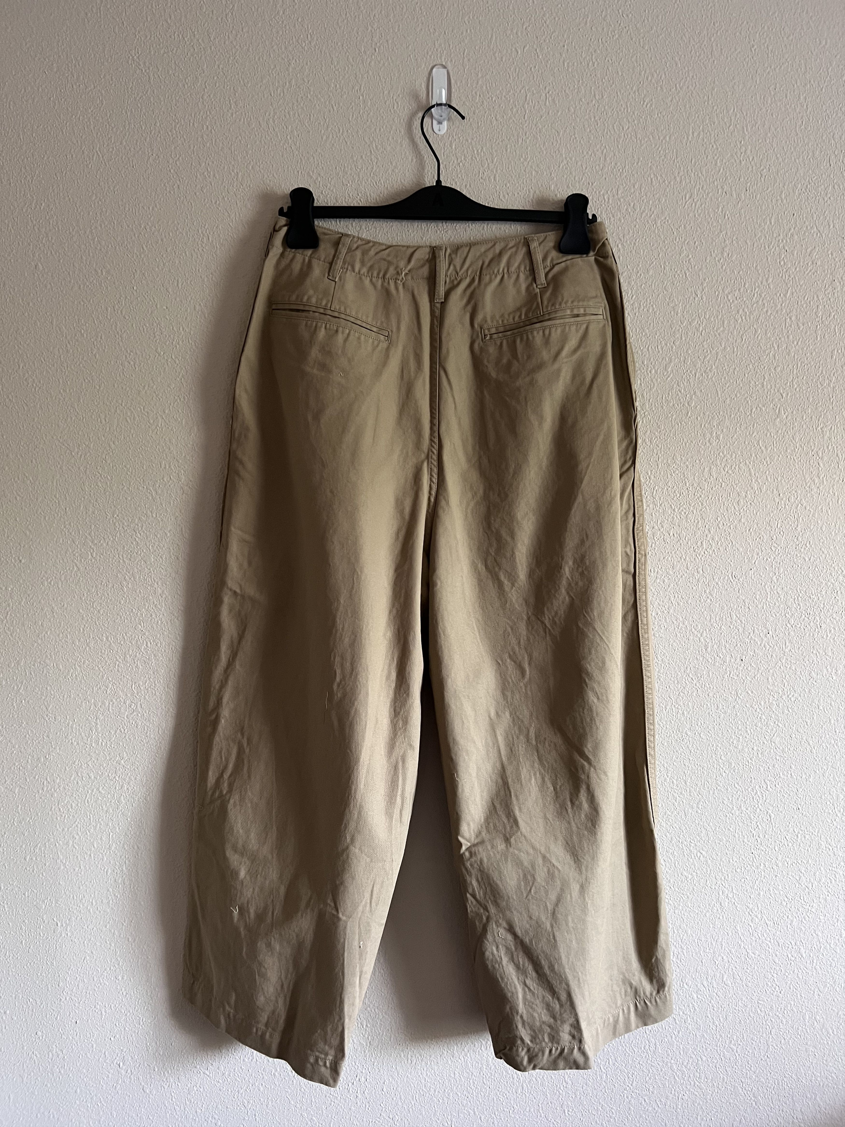 Needles Needles HD Wide Leg Pants in Khaki Size US 30 / EU 46 - 4 Thumbnail