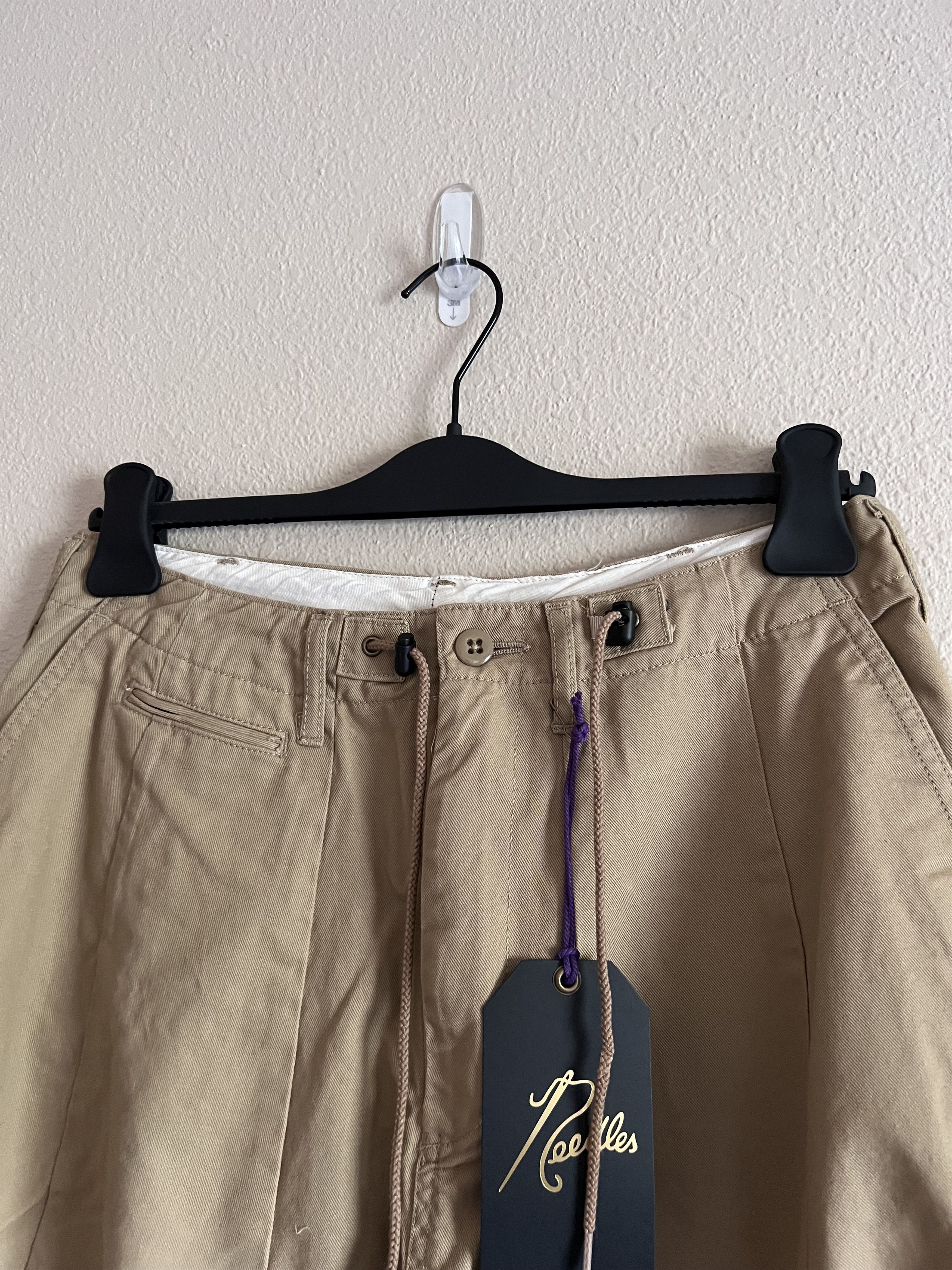 Needles Needles HD Wide Leg Pants in Khaki Size US 30 / EU 46 - 2 Thumbnail