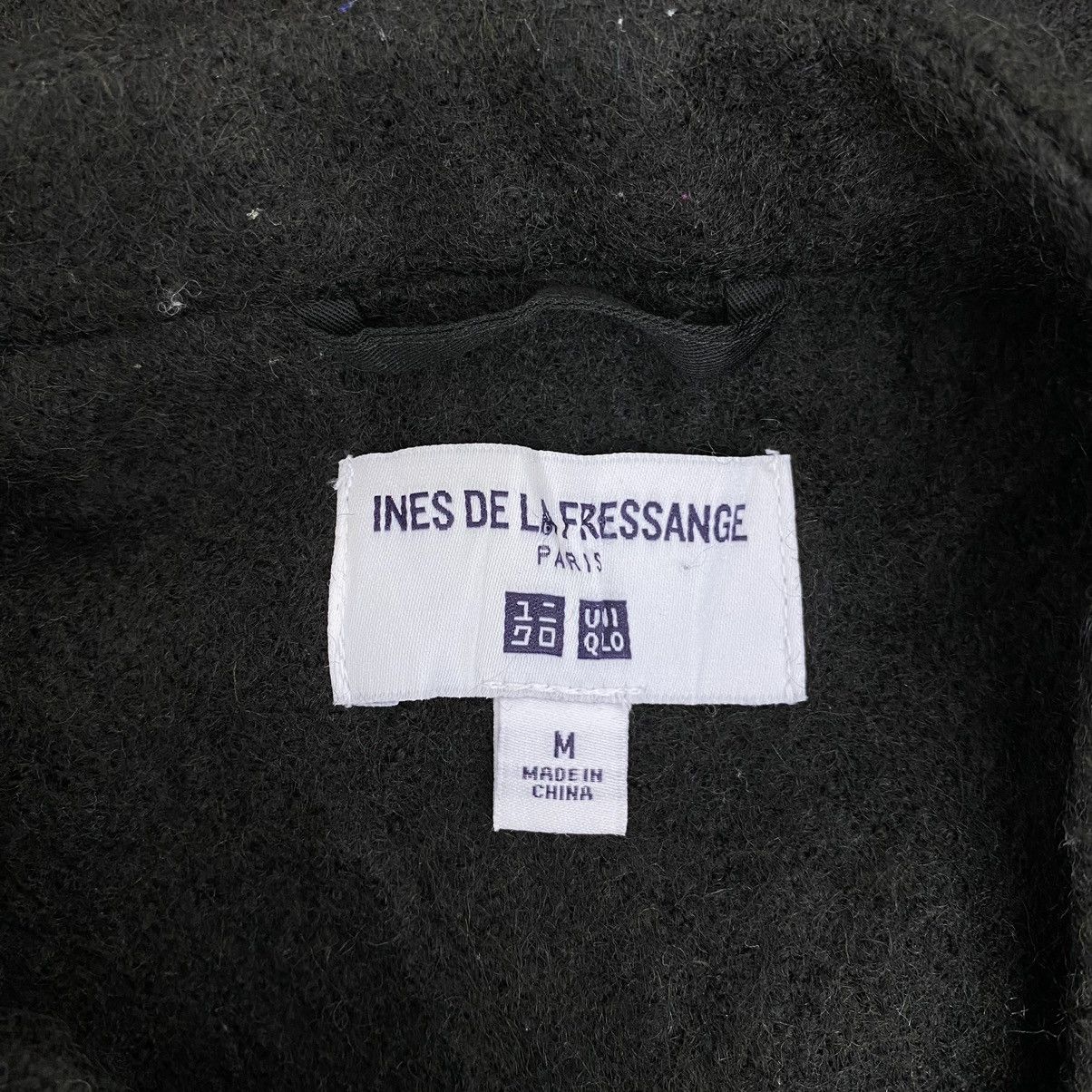 Uniqlo INES De La FRESSANGE Paris Designer x Uniqlo Duffle Black Size US M / EU 48-50 / 2 - 5 Thumbnail