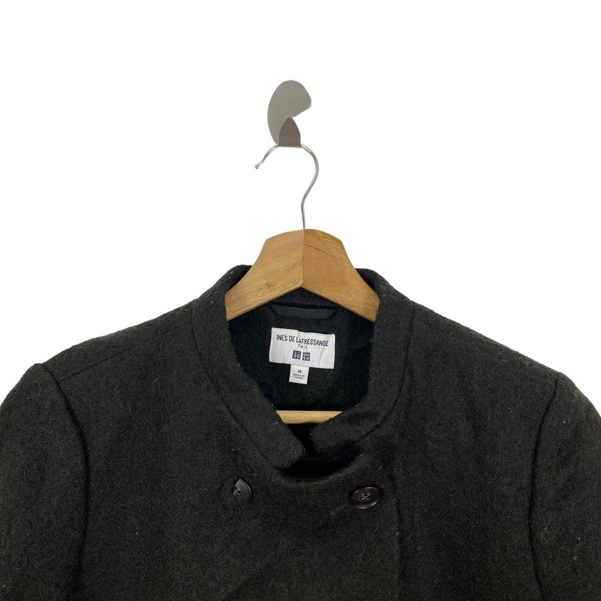 Uniqlo INES De La FRESSANGE Paris Designer x Uniqlo Duffle Black Size US M / EU 48-50 / 2 - 2 Thumbnail
