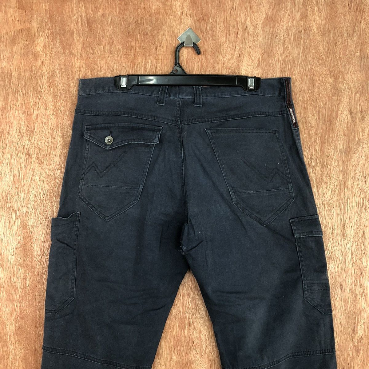Japanese Brand D Japan Blue Multipocket jogger Cargo Pants #2339 Size US 34 / EU 50 - 10 Thumbnail