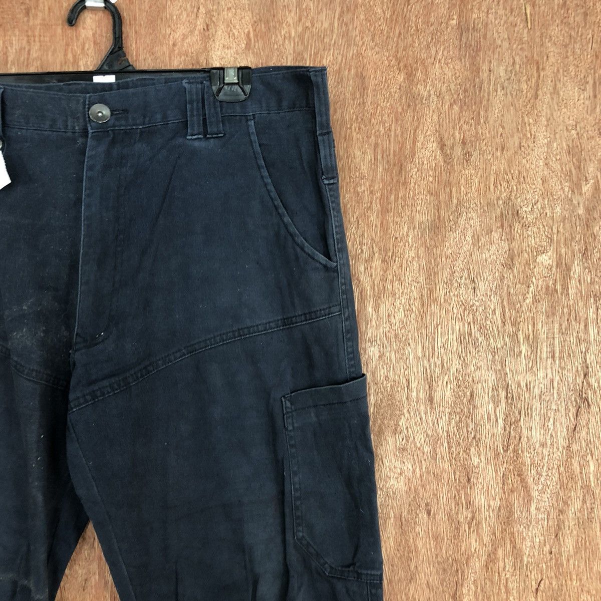Japanese Brand D Japan Blue Multipocket jogger Cargo Pants #2339 Size US 34 / EU 50 - 5 Thumbnail