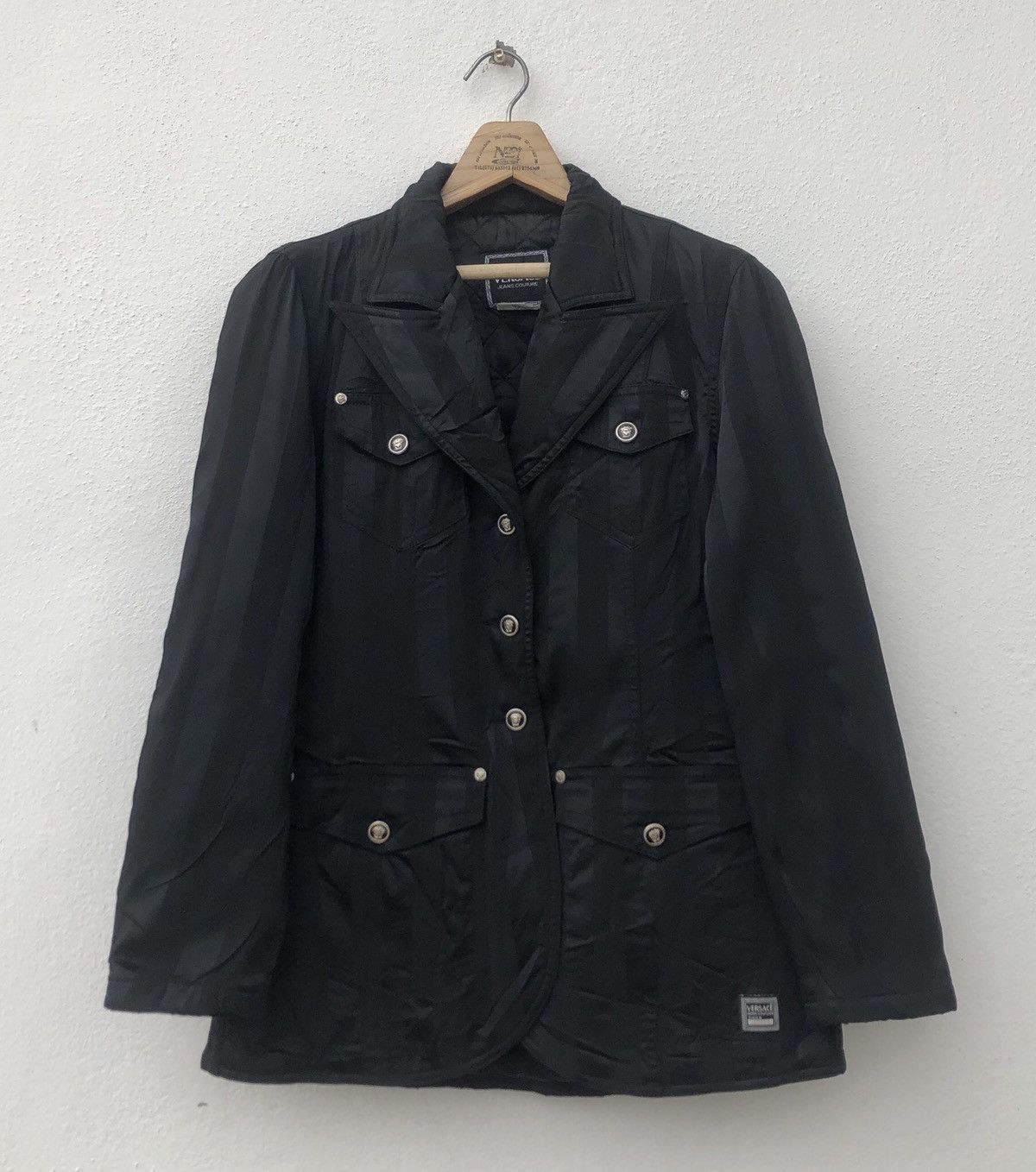 Versace VERAACE JEANS COULTURE JACKET BIKER ULTIMATE ICONIC WEAR Size US XS / EU 42 / 0 - 1 Thumbnail