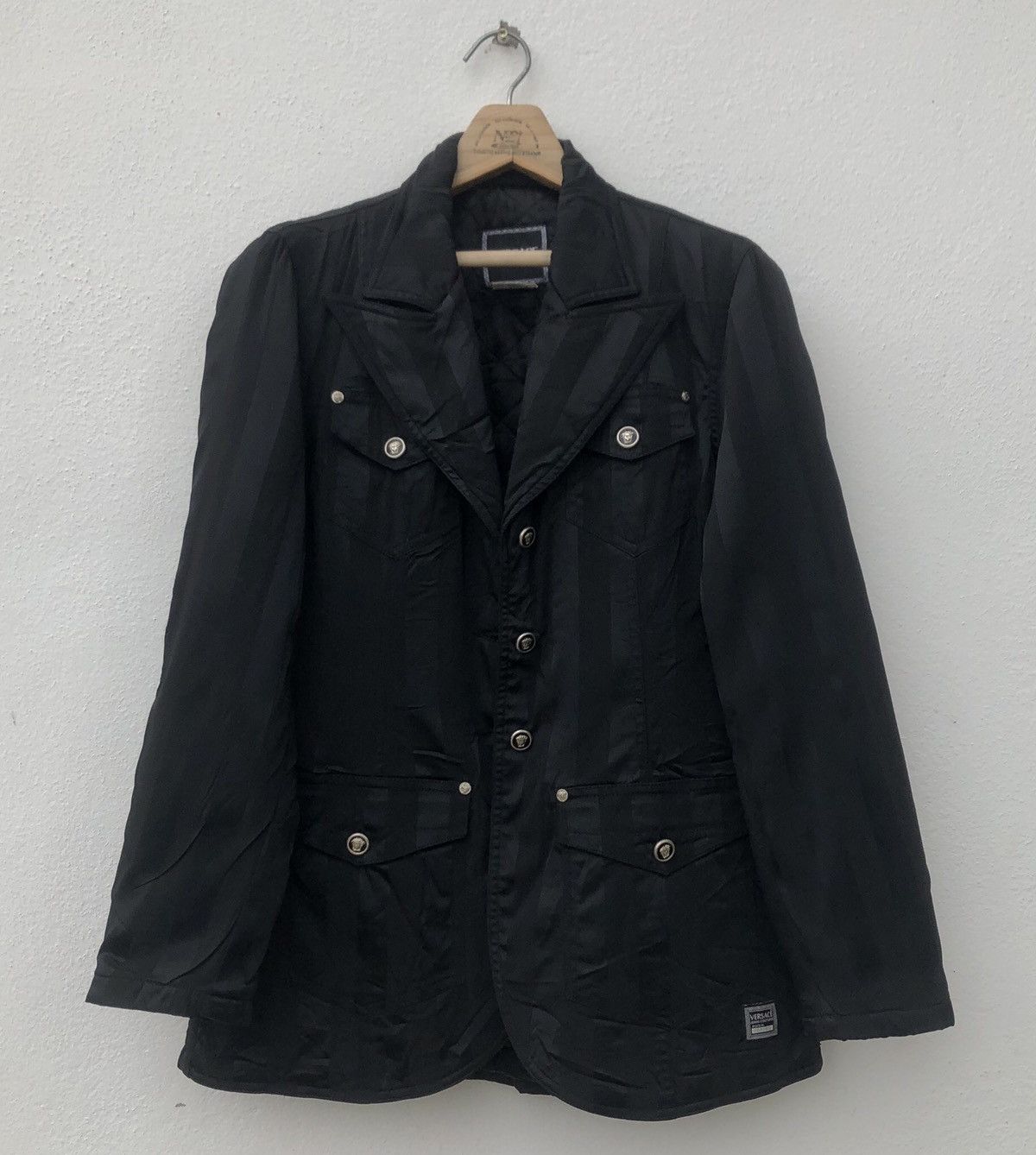 Versace VERAACE JEANS COULTURE JACKET BIKER ULTIMATE ICONIC WEAR Size US XS / EU 42 / 0 - 11 Thumbnail
