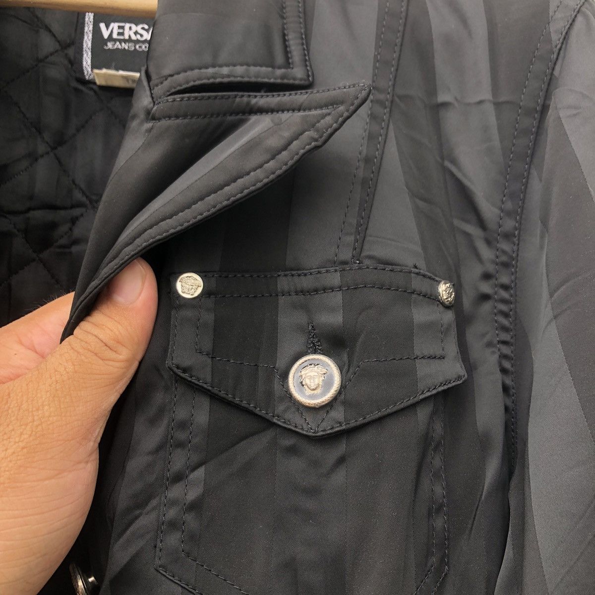 Versace VERAACE JEANS COULTURE JACKET BIKER ULTIMATE ICONIC WEAR Size US XS / EU 42 / 0 - 17 Thumbnail