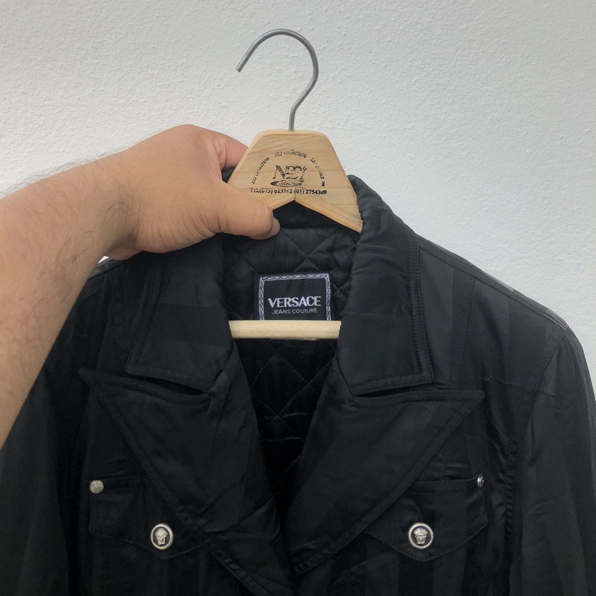 Versace VERAACE JEANS COULTURE JACKET BIKER ULTIMATE ICONIC WEAR Size US XS / EU 42 / 0 - 8 Thumbnail