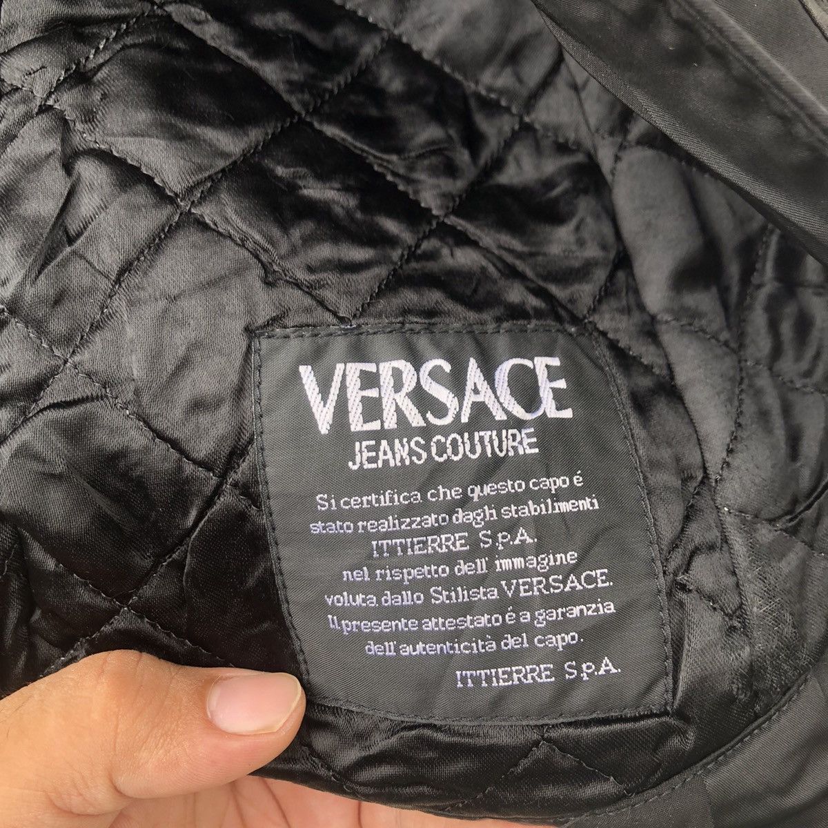 Versace VERAACE JEANS COULTURE JACKET BIKER ULTIMATE ICONIC WEAR Size US XS / EU 42 / 0 - 13 Thumbnail